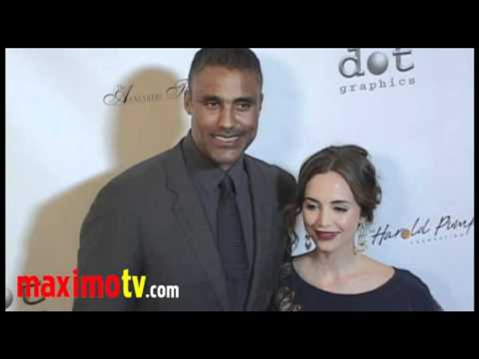 Eliza Dushku and Rick Fox TOGETHER at Harold Pump Foundation Gala August 12, 2010