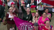 Tensión en Brasil, seguidores de Lula acampan en Curitiba