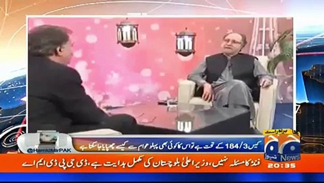 Hamid Mir played a Clip of Nawaz Sharif took Money from Osama Bin Laden