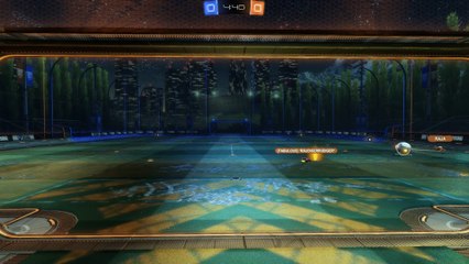Rocket League: A nice defensive play I managed to pull off today