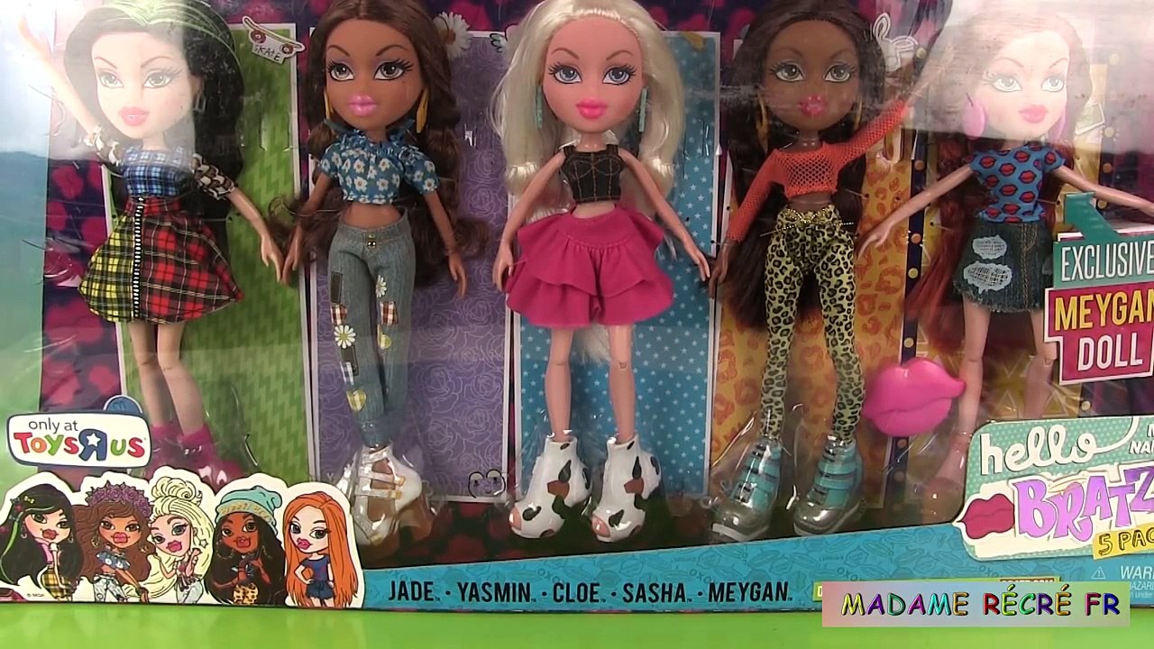 Poupées Bratz Pâte à modeler play doh Robe Arc-en-ciel Play Doh Rainbow Dress Bratz dolls