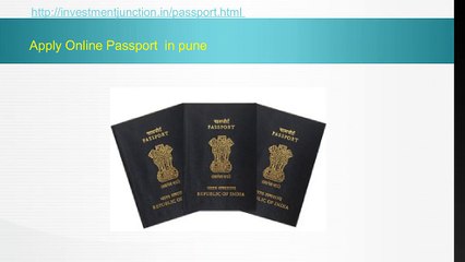 Apply Online Passport Application in Pune