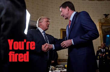 Donald Trump vire le patron du FBI James Comey