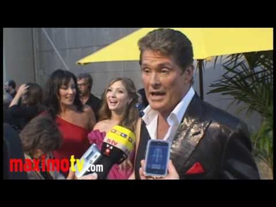 David Hasselhoff Interview at "Roast of David Hasselhoff"
