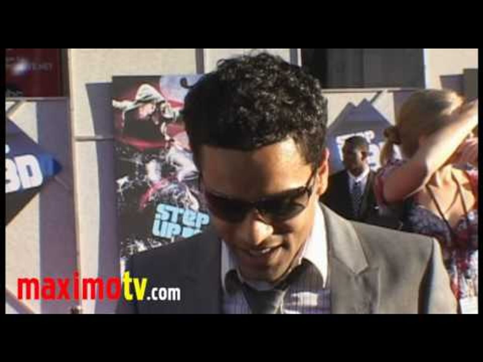 Ivan "Flipz" Velez Interview at "STEP UP 3D" Los Angeles Premiere August 2, 2010