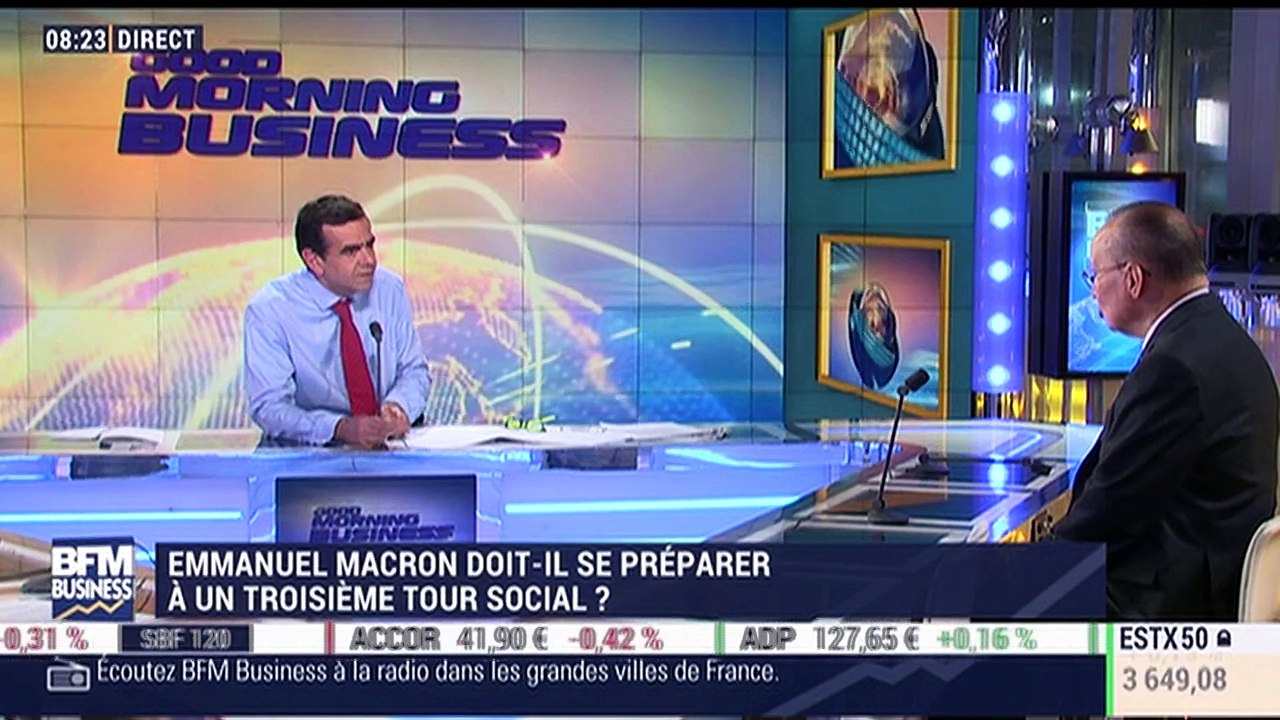 La réforme du travail prévue par Emmanuel Macron inquiète les syndicats - 10/05