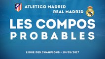 Les compos probables pour Atletico - Real Madrid