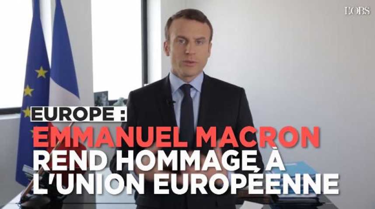 Emmanuel Macron sur l'Europe : " Je ne serai pas un président assis"