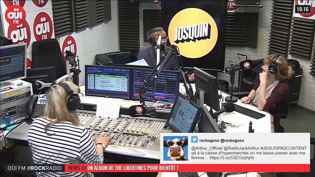 La radio OUI FM en direct vidéo /// La radio s'écoute aussi avec les yeux (2927)