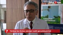 Türkiye'de ilk kez akciğer nakli gerçekleştirildi