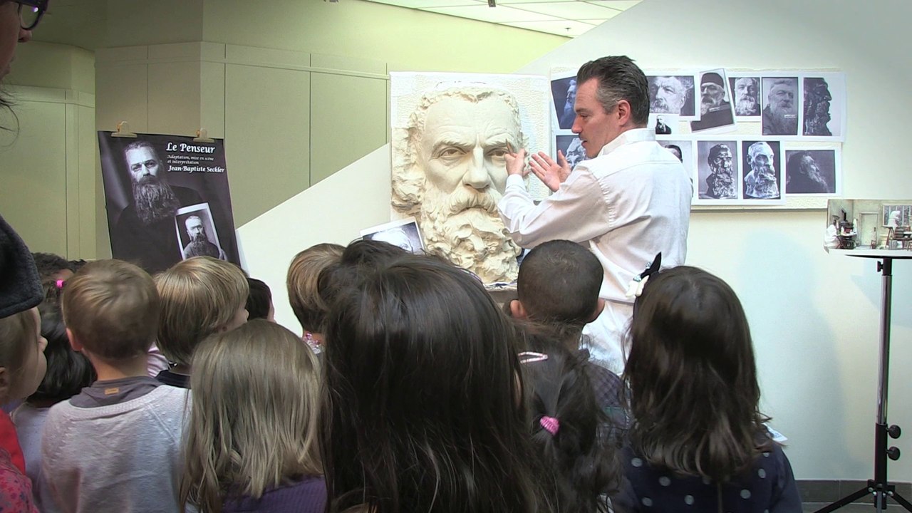 Seckler, un comédien qui sculpte Rodin