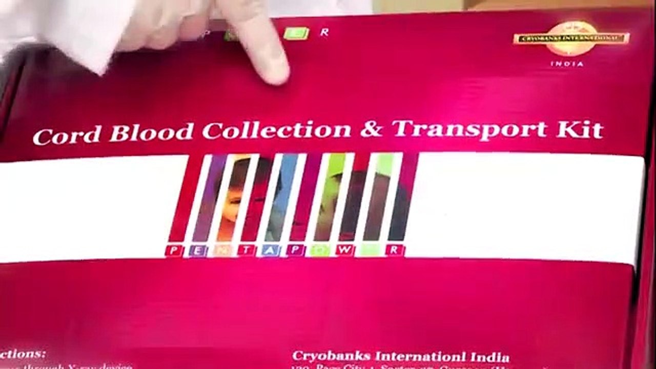 Cord Blood Collection and Transport Kit- Cryoviva India