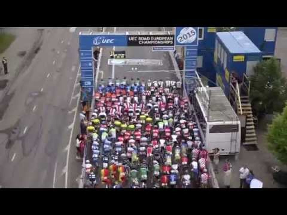 2015 UEC Road European Championships - Tartu (Est). Highlights Men Jun & U23 Road Races