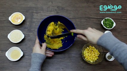 عجة البطاطا الحلوة