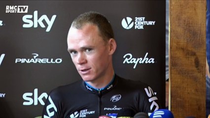 Chris Froome victime d’un accident