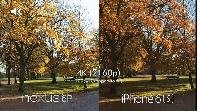 Nexus 6P vs iPhone 6s Camera Test Comparison
