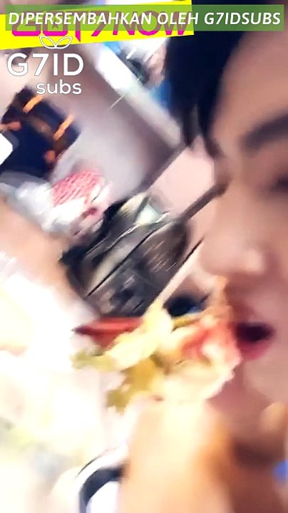 [G7IDSUBS] 150717 GOT7 NOW 'JB Lim mengisi penuh mulutnya!' - JB