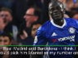Kante the best defensive midfielder in the world - Poyet