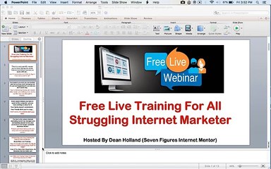 Free Live Training - How To Make Money Online Giving Out Stuff For FREE