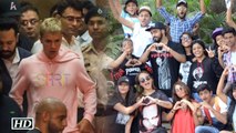 Bieber LANDS in Mumbai | Beliebers go berserk