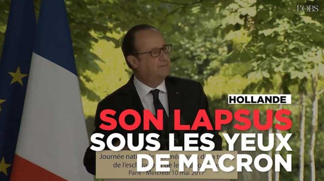 Lapsus de Hollande devant Macron : Un crime de lèse-majesté