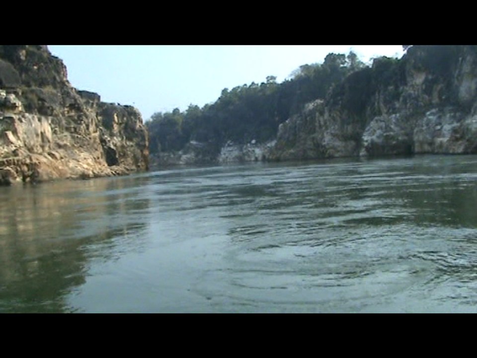 Bhedaghat & Narmada River-Huge Fall of Water-Jabalpur