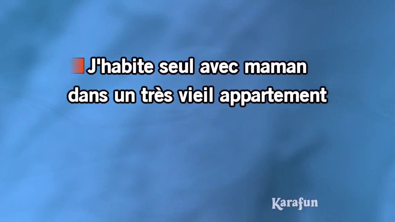 Charles Aznavour - Comme ils disent (Version 2009) KARAOKE / INSTRUMENTAL