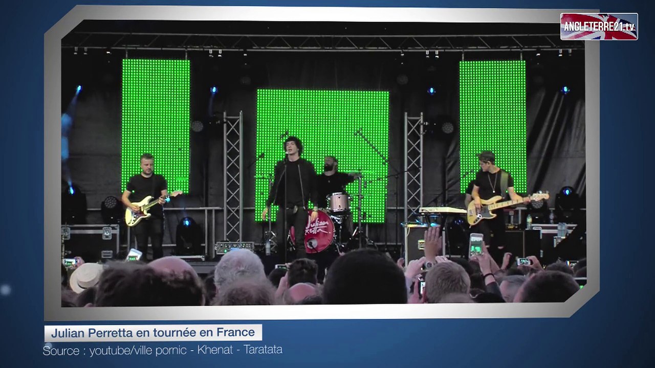 Julian Perretta en tournée en France