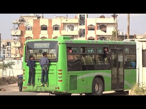 Ninth Rebel Convoy Leaves Homs Neighborhood Under Evacuation Deal