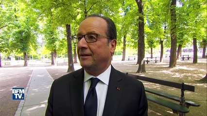 "Oui, oui, on me reverra." Quand Hollande évoque l'avenir