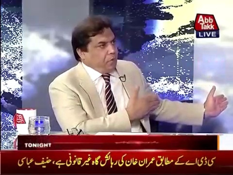 Hanif Abbasi Lost His Temper