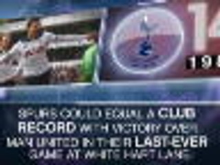 Fact of the Day - Fab 14 for White Hart Lane's final farewell?