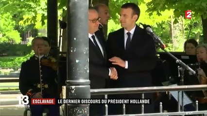 Esclavage : le dernier discours du président Hollande