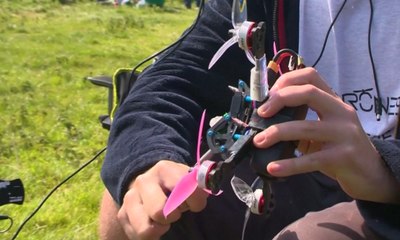 Memukau, Balap Drone di Inggris