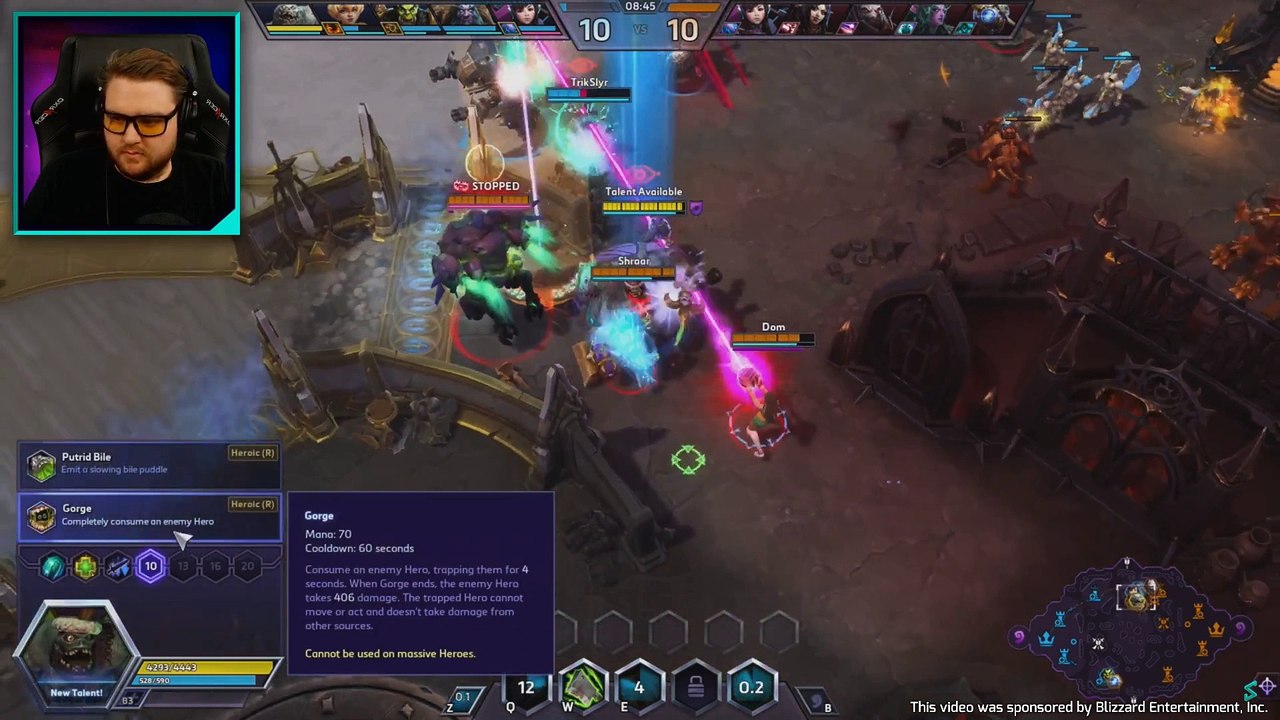 HotS - Combo explosive entre D.Va et Balafré