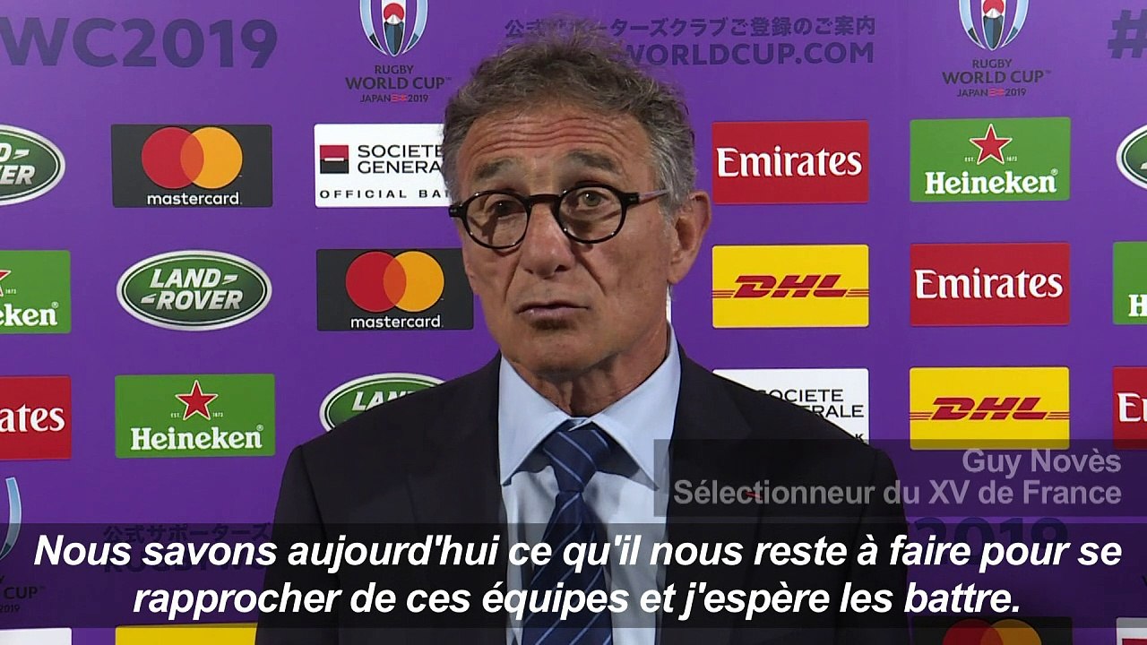 Mondial-2019: Novès réagit au tirage au sort