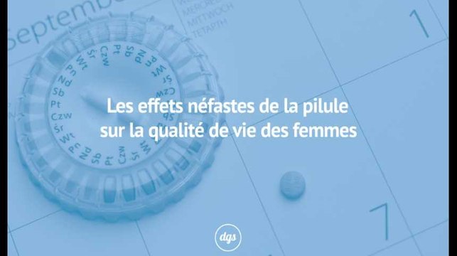 Nouvelle étude sur les effets néfastes de la pilule contraceptive sur la qualité de vie des femmes