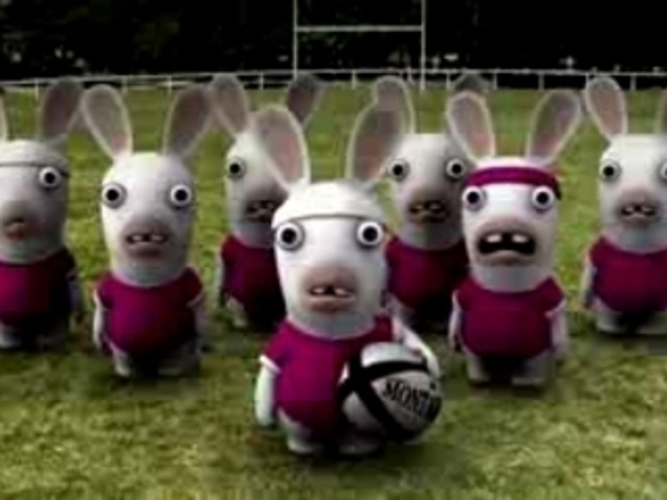 Lapins Crétins -Le haka