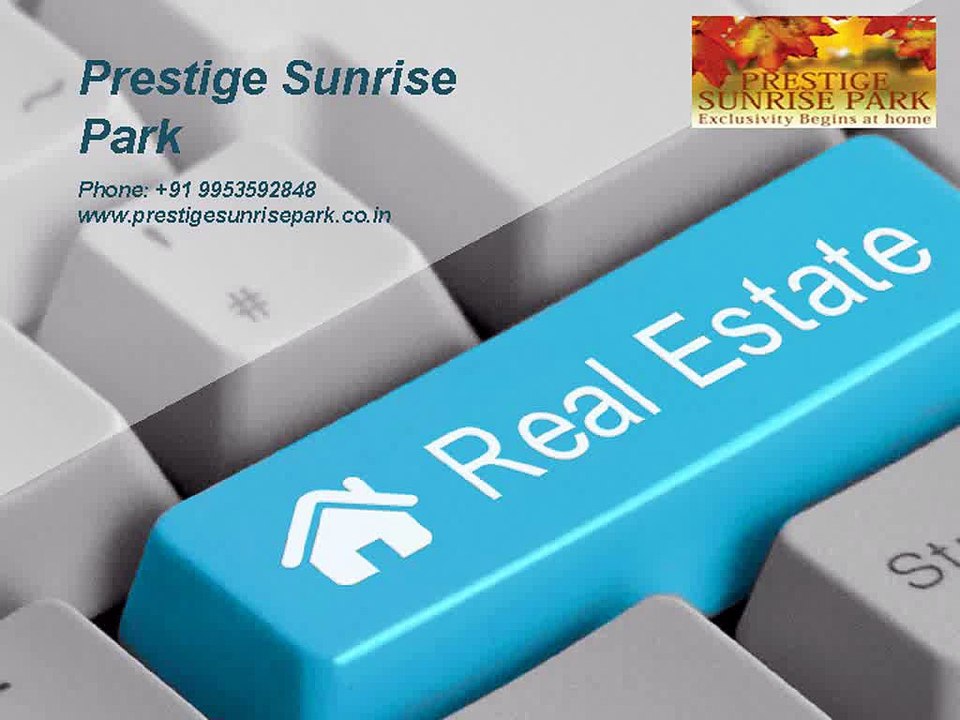 Buy Affordable Apartments from Prestige Sunrise Park in Bangalore
