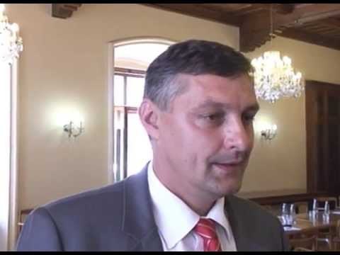 Senator Jozef Regec interview - 2013 European Road Championships Czech Republic