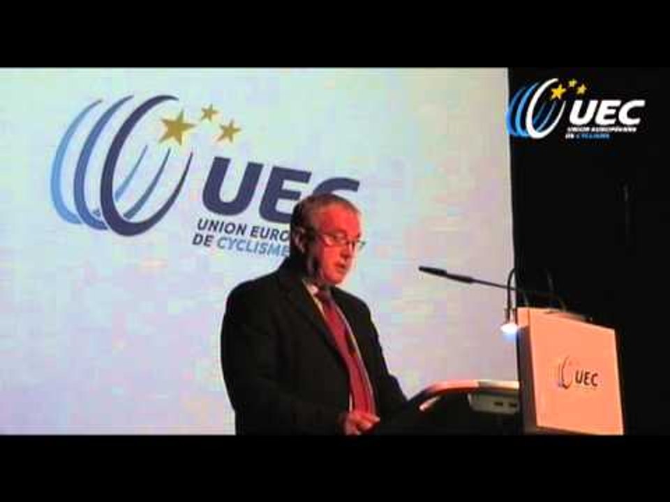 UEC Exceptional Ordinary General Assembly - Zurich (SUI): speech of  Pat McQuaid