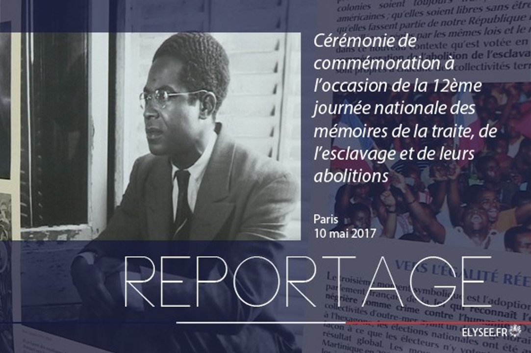 [REPORTAGE] Cérémonie de commémoration de la 12ème journée nationale des mémoires de la traite, de l’esclavage et de leurs abolitions