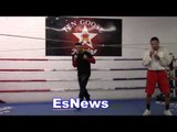 brandon rios working with juan funez and ricky funez EsNews Boxing