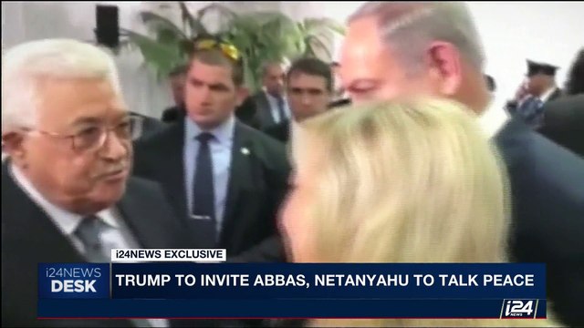 i24NEWS DESK | Trump to invite Abbas, Netanyahu to talk peace | Wednesday, May 10th 2017