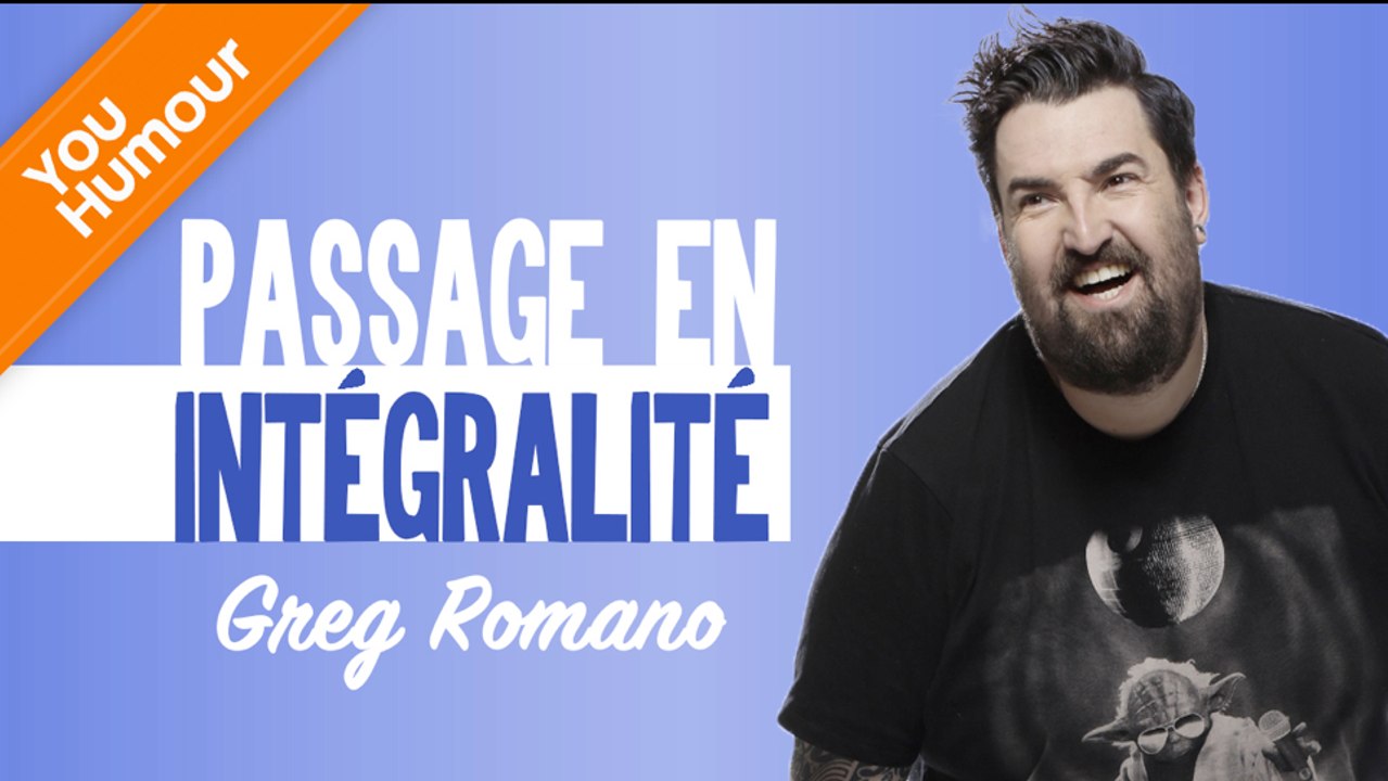 GREG ROMANO - Passage en intégralité
