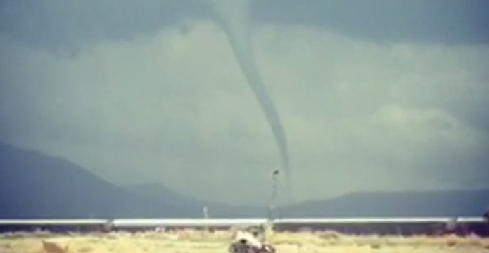 Funnel Clouds Spotted in New Mexico Sky