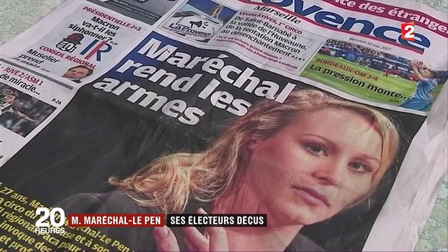 Retrait de Marion Maréchal-Le Pen de la vie politique : ses électeurs déboussolés