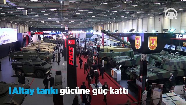 Altay tankı gücüne güç kattı
