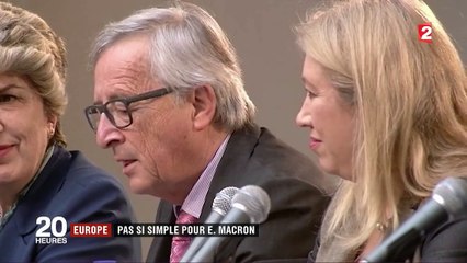 L'Europe fait part à Emmanuel Macron de ses directives