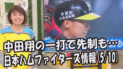 日本ハム 中田翔の一打で先制も… 昨日の西武戦 2017.5.10 日本ハムファイターズ情報 プロ野球